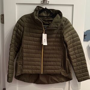 Olive Quilted Women's Cortland Park Jacket